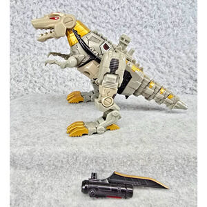 Transformers Grimlock Classics Deluxe Figure Complete w Tail & Gun Chug 2007
